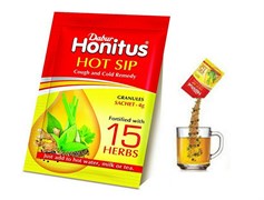 Порошок от кашля и простуды Honitus Hot Sip  (Хонитус), 30 пак. 4 г.