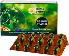 Brahmi Pearls (Брами Перлс Жемчуг)- мозговой тоник, улучшает внимание и память, 40 кап