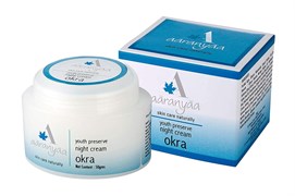 Антивозрастной ночной крем Okra для всех типов кожи (Oкра)
