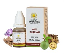 Масло Anu Thailam - помогает очистить дыхательные пути и укрепляет иммунную систему, 10 мл.