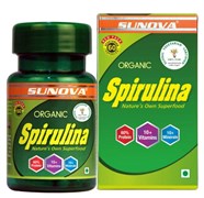 Organic Spirulina (Спирулина органическая) - богатейший растительный источник витамина, 60 кап.