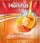 Леденцы от кашля Honitus Honey & Orange Dabur, 10 шт.