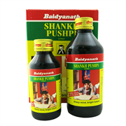 Shankhapushpi syrup (Шанкхапушпи сироп) - помогает улучшить концентрацию, 220+110 мл. 