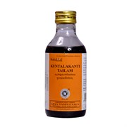 Kuntalakanti Tailam (Кунталаканти Тайлам) - предотвращает выпадение и поседение волос, 200 мл.