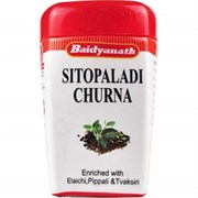 Sitopaladi Churna (Ситопалади Чурна) Baidyanath - помощь при недомоганиях верхних дыхательных путей, 60 г.
