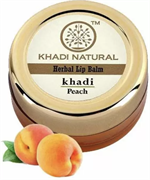 Herbal Lip Balm Peach with Beeswax & Honey (Бальзам для губ «Персик» с пчелиным воском и мёдом)