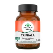 Трифала (Triphala) Organic India - нормализует баланс всех составляющих организма, 60 капсул