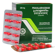 Pravalabhasmam (Правалабхасма) - иммуномодулятор, источник природного кальция, балансирует Тридоши