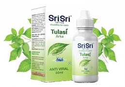 Противовирусные капли  Tulasi Arka (Туласи Арка) -  поддерживает здоровье дыхательных путей, 30 мл.