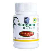 Шатавари Плюс порошок (Shatavari Plus) Sangam Herbals - улучшенная формула для женского организма , 40 г.