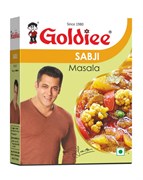 Смесь специй для овощей Sabji masala Gоldiee, 100г.