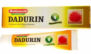 Крем Dadurin (Дадурин) Baidyanath - антибактериальное и противогрибковое средство для кожи, 15г.
