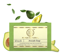 Глицериновое мыло ручной работы KHADI с авокадо