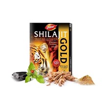 Shilajit Gold Dabur (Шиладжит Голд) - мумиё с золотом и шафраном, 10 кап 2896