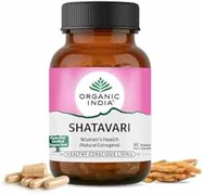 Шатавари (Shatavari) Organic India - омолаживающее растение для женщин, 60 капсул 4117