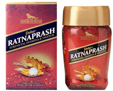Ratnaprash Dabur (Ратнапраш) - улучшенная версия классического чаванпраша, обогащённая драгоценными компонентами 10519