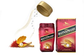 Ratnaprash Dabur (Ратнапраш) - улучшенная версия классического чаванпраша, обогащённая драгоценными компонентами 10519