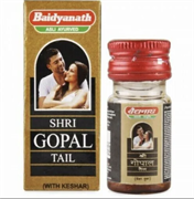 Shri Gopal Tail with Kesar - индийское масло для мужского здоровья и нервно-мышечной поддержки 10545