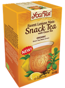 Snack tea Sweet Lemon mate with green tea (Зеленый чай для снижения чувства голода с мате и лимоном)