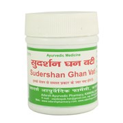 Sudershan Ghan Vati (Сударшан гхан вати Адарш) - охлаждающее средство для снижения Питты
