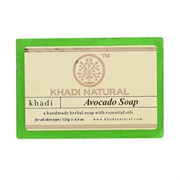 Глицериновое мыло ручной работы KHADI с авокадо