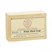 Глицериновое мыло ручной работы KHADI с белым мускусом