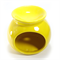 Аромалампа Желтая керамика глазурь 6 см. - фото 13709